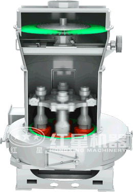 雷蒙磨粉機原理圖 雷蒙磨粉機原理圖