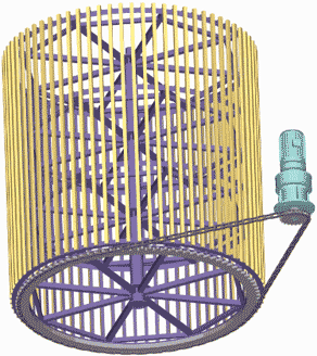 滾筒篩動(dòng)態(tài)原理圖 滾筒篩動(dòng)態(tài)原理圖